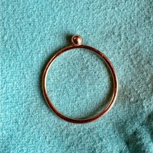 Mejuri Rose Gold Beaded Ring 14 karat